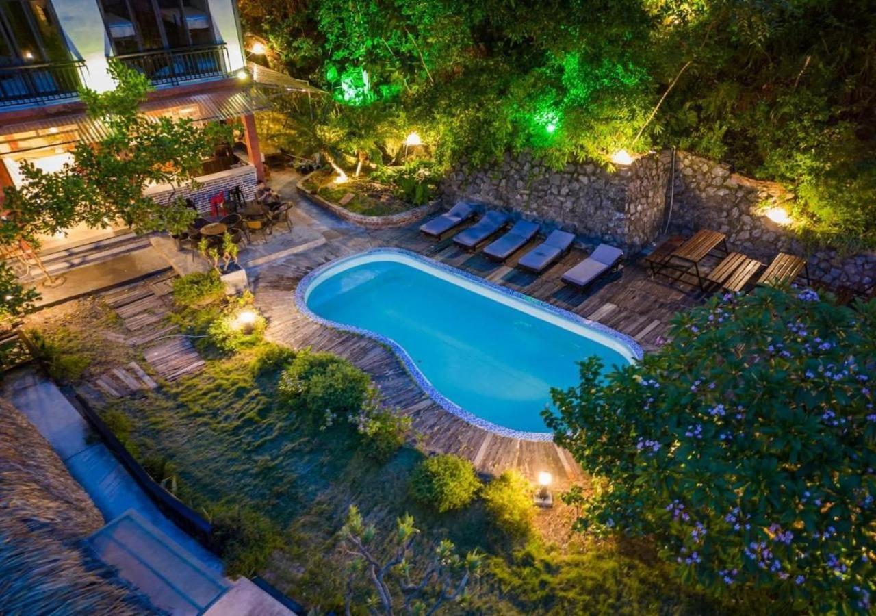Catba Backpackers Hostel & Pool Bar Chan Chau Exterior photo